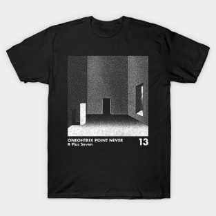 R Plus Seven / Oneohtrix Point Never / Minimal Graphic Design Artwork T-Shirt